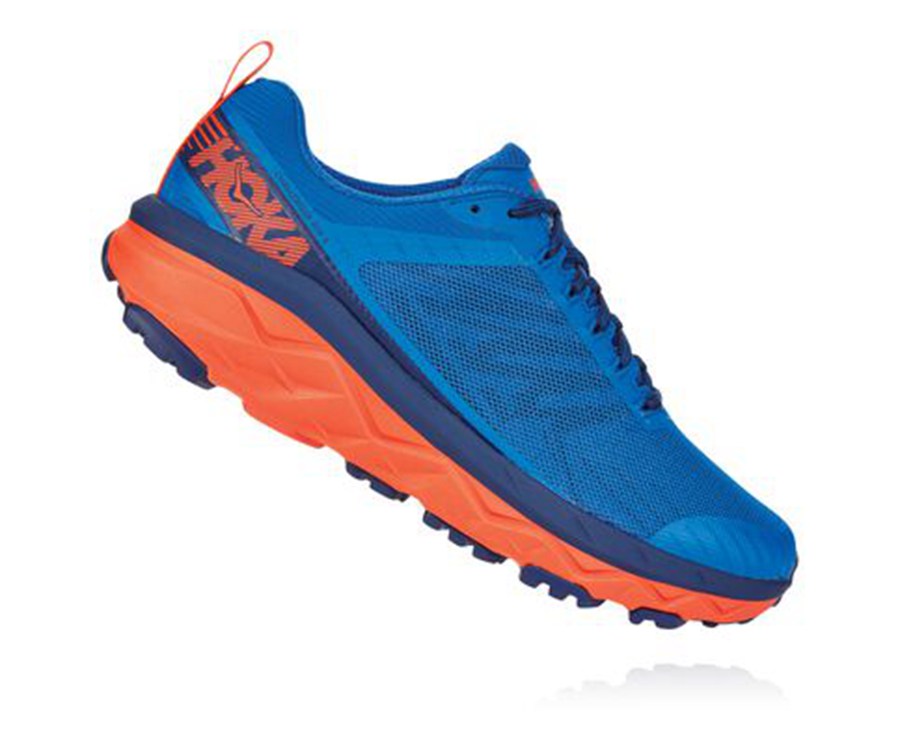 Tenis Trail Hoka One One Masculino Azuis - Challenger Atr 5 - 316-CFVXZG